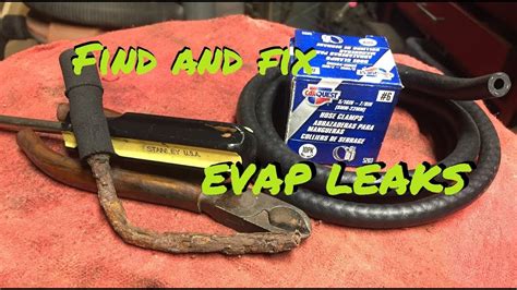 How To Fix An Evap Leak